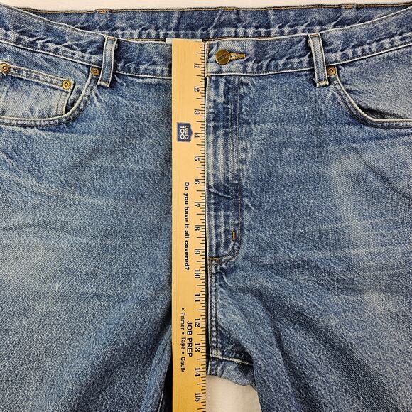 Carhartt Jeans 42x30 (41x29) B17 Relaxed Heavyweight Denim Stonewash Work Pant - Picture 11 of 16